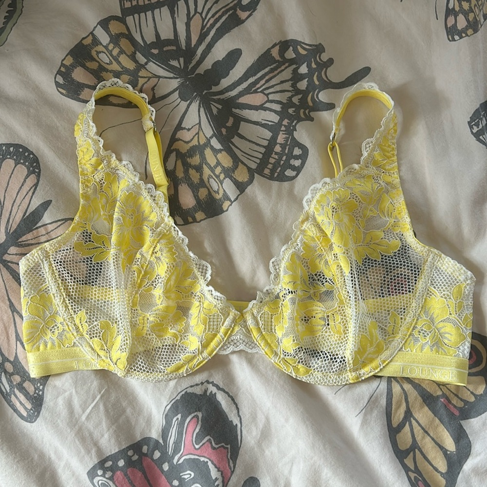 Yellow Balconette Bralette Lounge